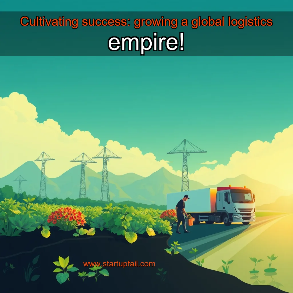 Read more about the article Cultivating success: growing a global logistics empire!
