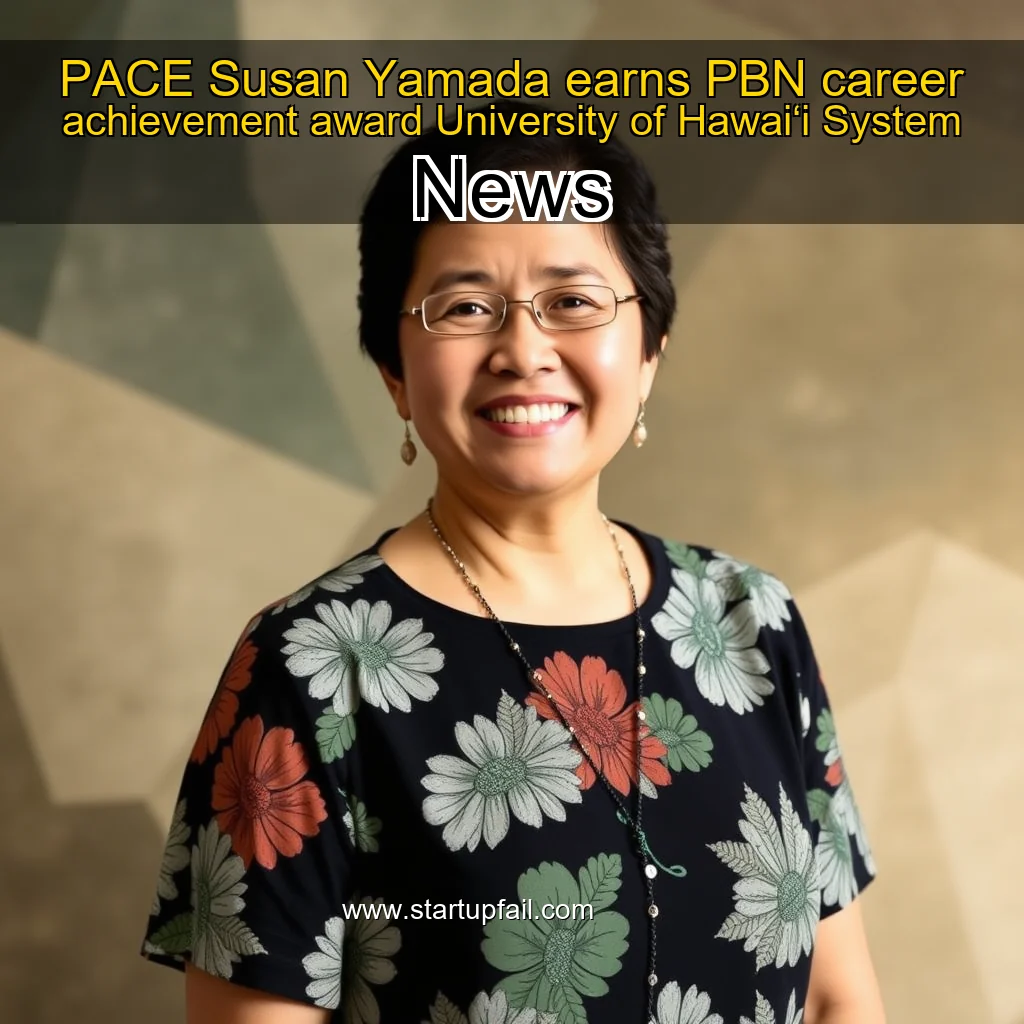 Read more about the article PACE Susan Yamada earns PBN career achievement award  University of Hawaiʻi System News