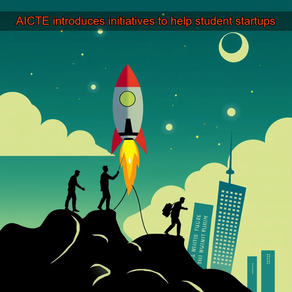 Read more about the article AICTE introduces initiatives to help student startups