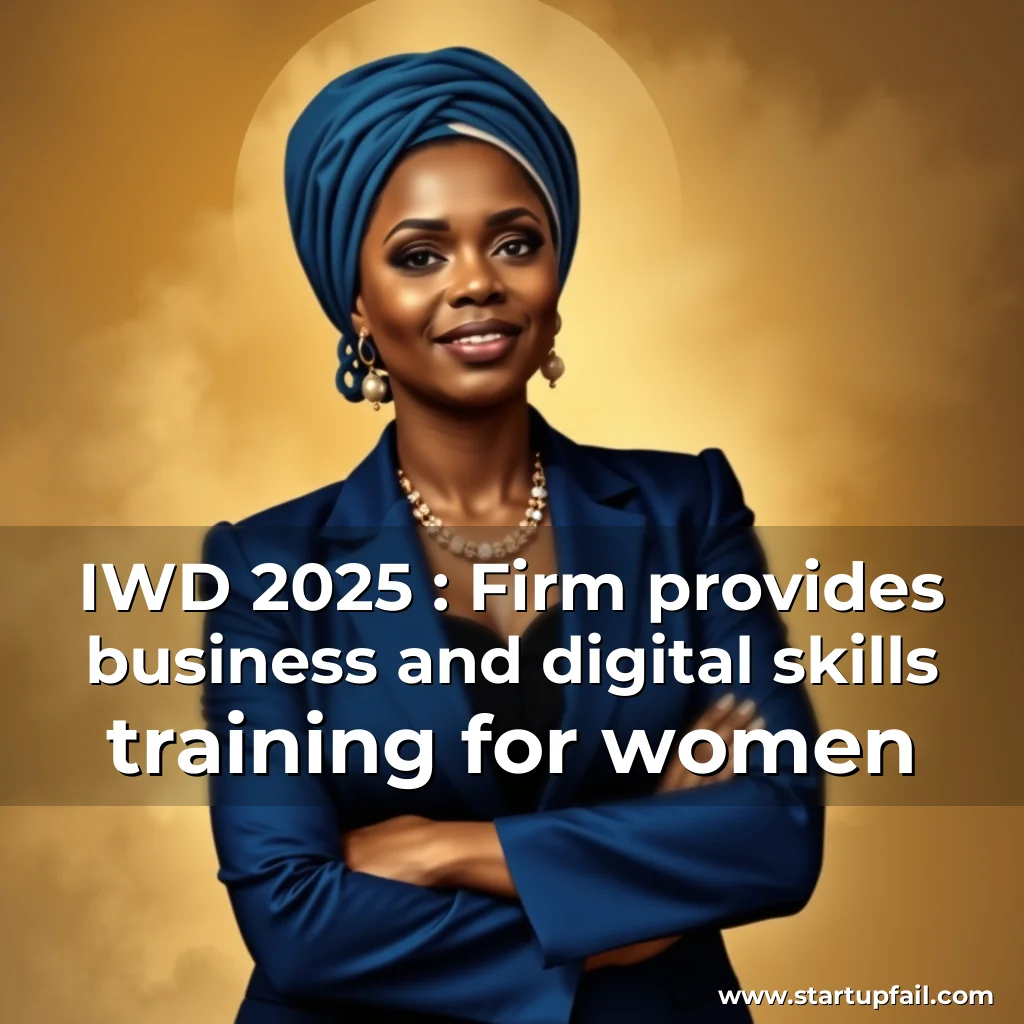 Read more about the article IWD 2025 : Firm provides business and digital skills training for women