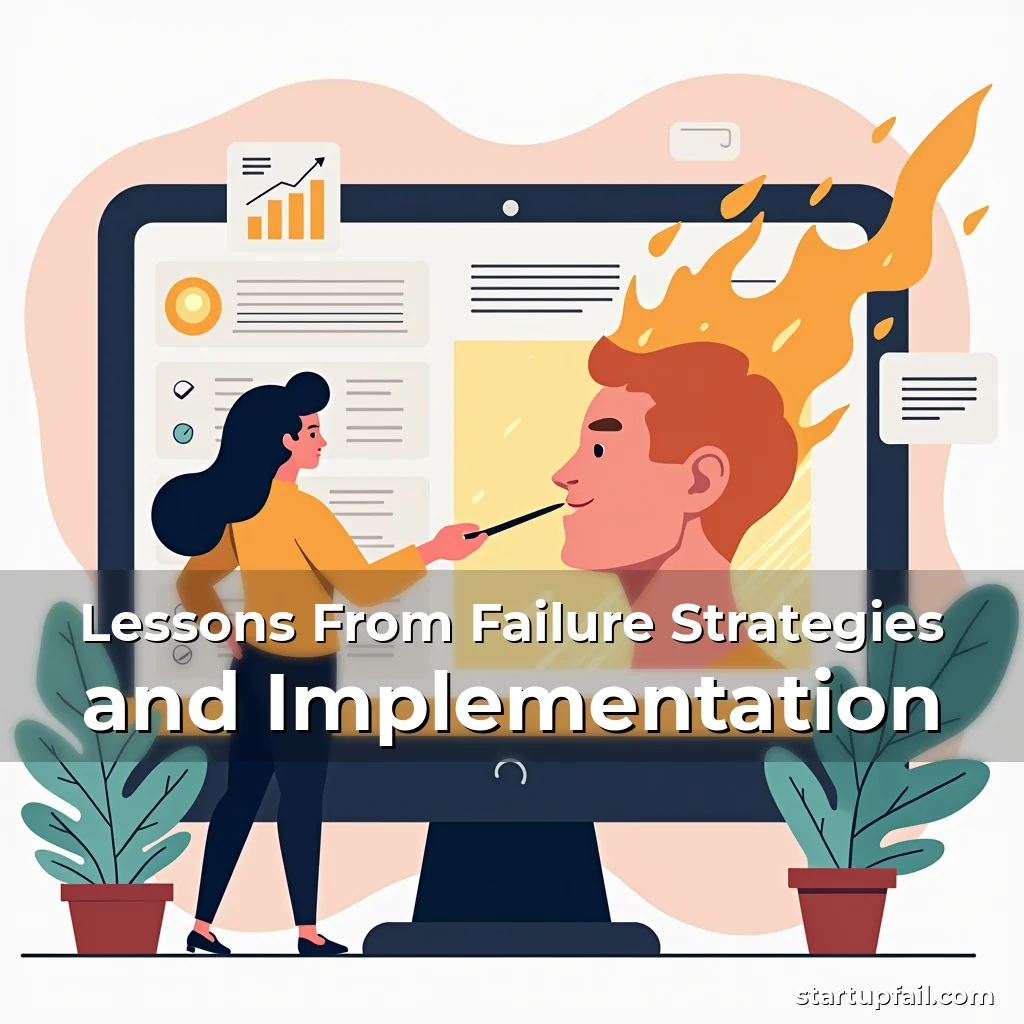 Read more about the article Lessons From Failure Strategies and Implementation