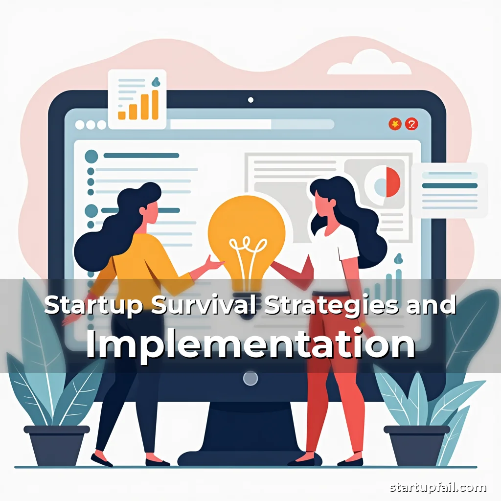 Read more about the article Startup Survival Strategies and Implementation