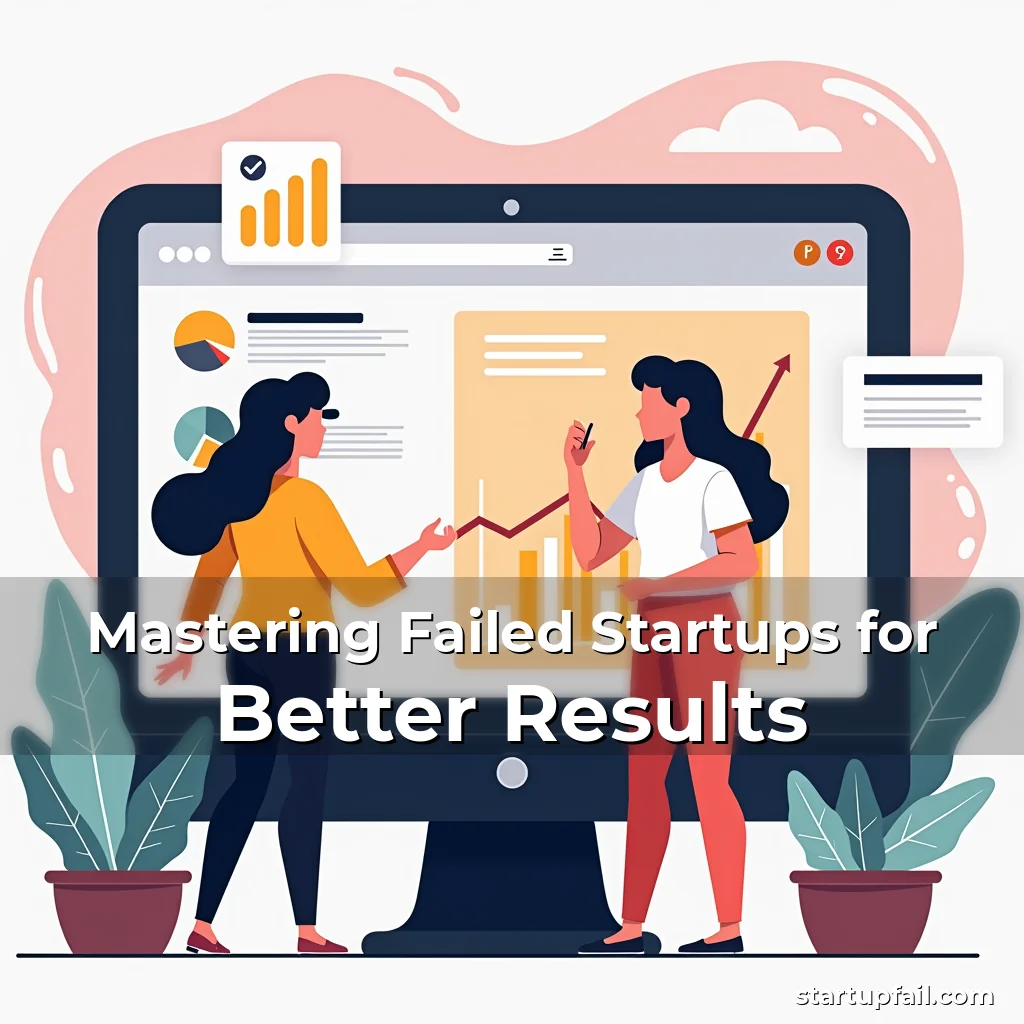 Read more about the article Mastering Failed Startups for Better Results