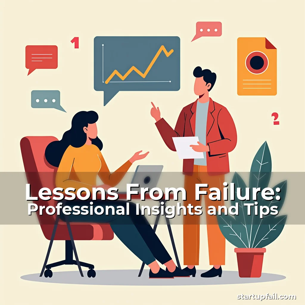 Read more about the article Lessons From Failure: Professional Insights and Tips
