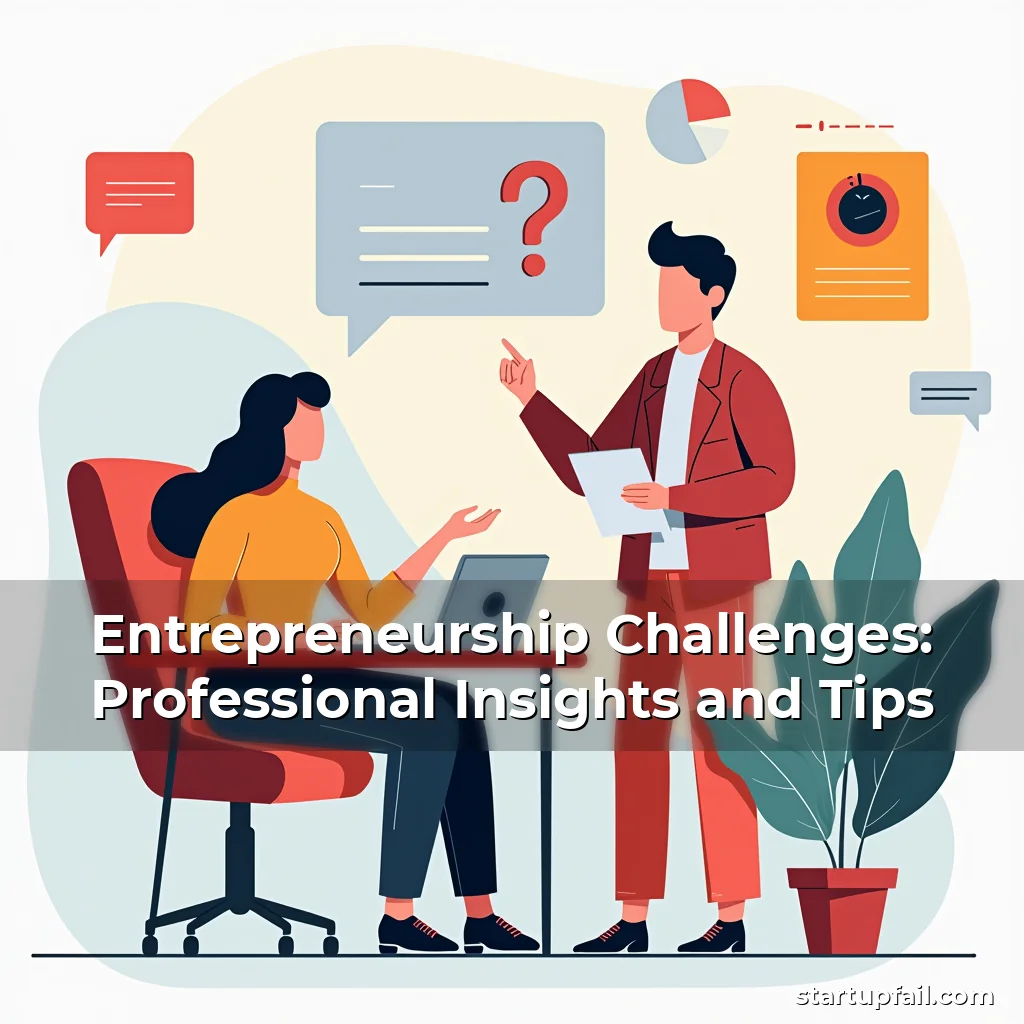 Read more about the article Entrepreneurship Challenges: Professional Insights and Tips