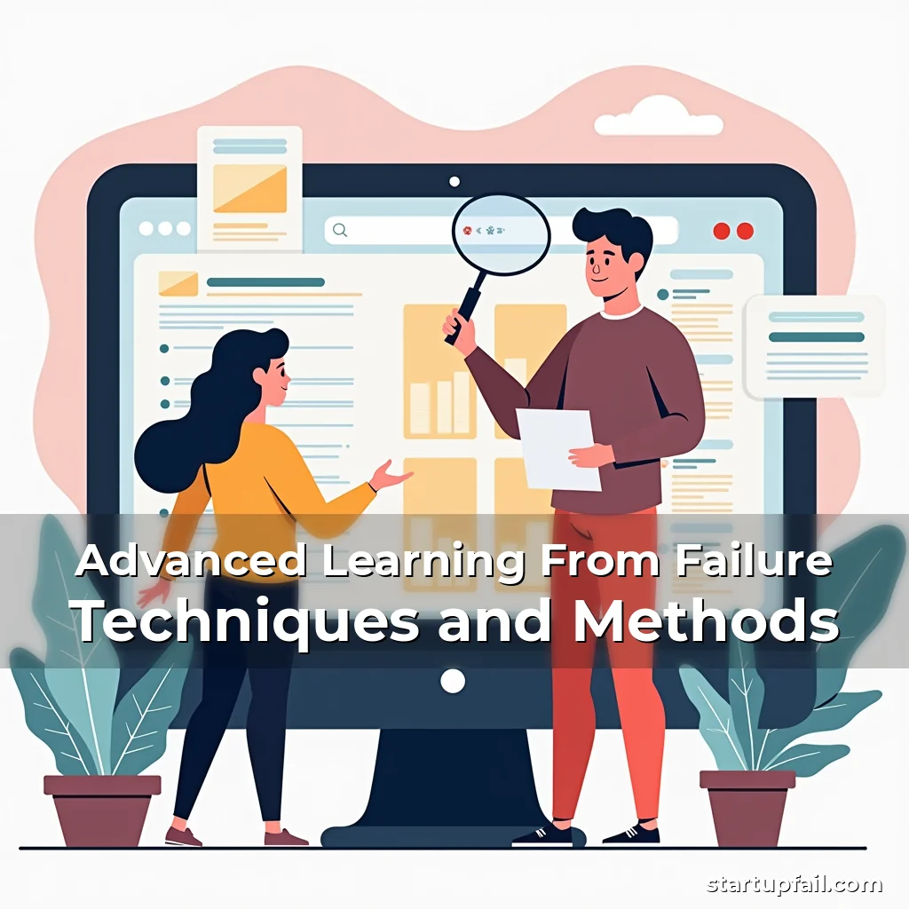 Read more about the article Advanced Learning From Failure Techniques and Methods