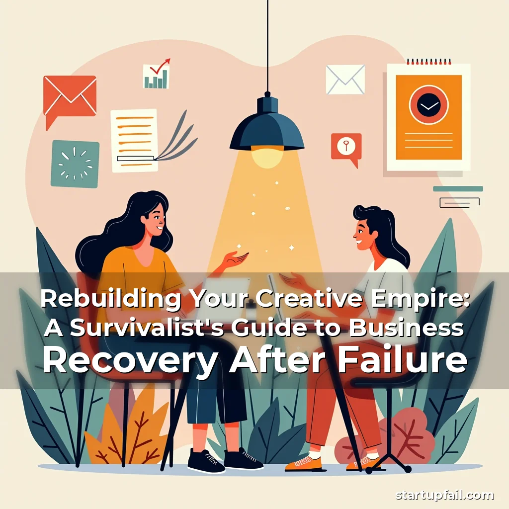 Read more about the article Rebuilding Your Creative Empire: A Survivalist’s Guide to Business Recovery After Failure